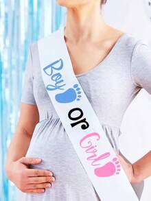 1PC Decoration For Gender Reveal Party, Supplies For Shower Party, Mum To Be Dad