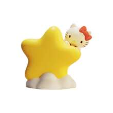 Sanrio Starry Night Light - Officially Licensed Gentle Night Light Featuring Hello Kitty & Friends. Perfect For Kids' Rooms Or Creating Cozy Bedroom Ambiance. - Red - View 2