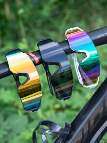 1-4pairs Women One-Piece Multicolor Personalized Street Style Technological Punk Spicy Futuristic Traveler Fashion Glasses For Hiking, Cycling, Skiing, Outdoor Casual Activities, Tropical Beach Vacay Outfits, Rave Party Accessories - Solid Color - View 20