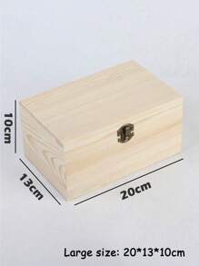 1 Peça Caixa de Memória Personalizada de Madeira Personalizável, Organizador de Armazenamento de Documentos/Fotos, Presente de Aniversário/Casamento/Aniversário de Casal/Aventura/Viagem