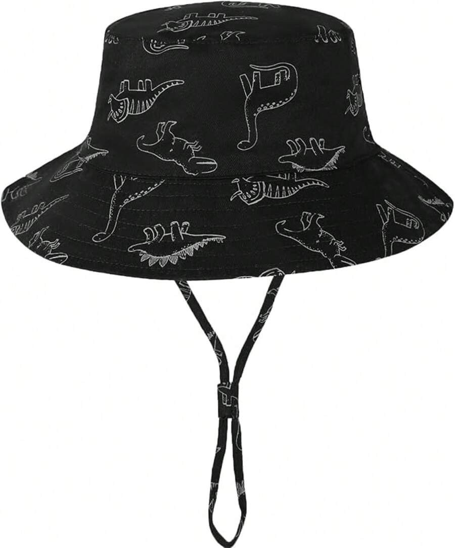 Baby Sun Hat UPF 50+ Sun Protective Toddler Bucket Hat Summer Beach Hats Wide Brim Outdoor Play Hat For Boys Girls