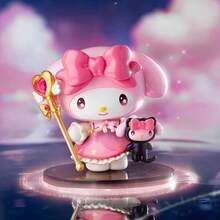 Miniso Sanrio Characters 星夜派对魔术师系列盲盒，创意魔法图案，精致魔法服饰细节，适合作为生日礼物和节日礼物（1个随机发货） - 彩色 - 查看 4