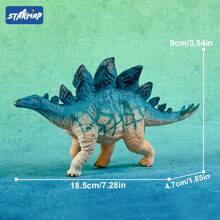 [Tem certificado infantil] Brinquedo modelo de dinossauro realista, estatueta de animal selvagem, brinquedo sensorial e presente de festa, adequado para decoração de quarto de crianças ou meninas e meninos