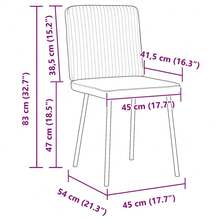 Dining Chairs - Grey - View 2