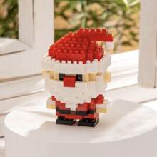 Christmas Santa Claus, Christmas Tree, Train, Snowman Micro Particles Building Blocks, Creative Gift, Reindeer Assembled Blocks - Educational ABS Toy Box Packaging, Best Holiday Gift Room Decoration Christmas,Ornaments Christmas,Adult Building Blocks,Little Houses,Gifts,Christmas Train Set,Christmas,Building Blocks,Christmas Decorations