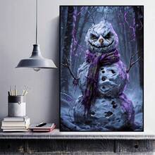 1 Stück Weihnachts-5D-Diamantmalerei-Set, DIY Handwerkskunst, exquisite ungerahmte Raumdekoration, Vollrund-Diamant-DIY-Set, Lässig-Stressabbau Winterdekoration Geschenk, perfekter Punkteffekt durch Diamanten