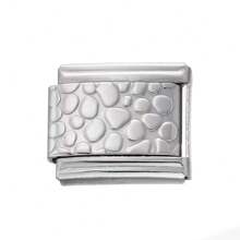 1/5pcs 9*10mm Stainless Steel Square Eye Pattern Modular Bracelet Welded Inlay, Durable & Non-Falling DIY Handmade Bangle Accessories, Creative Jewelry Craft Supplies