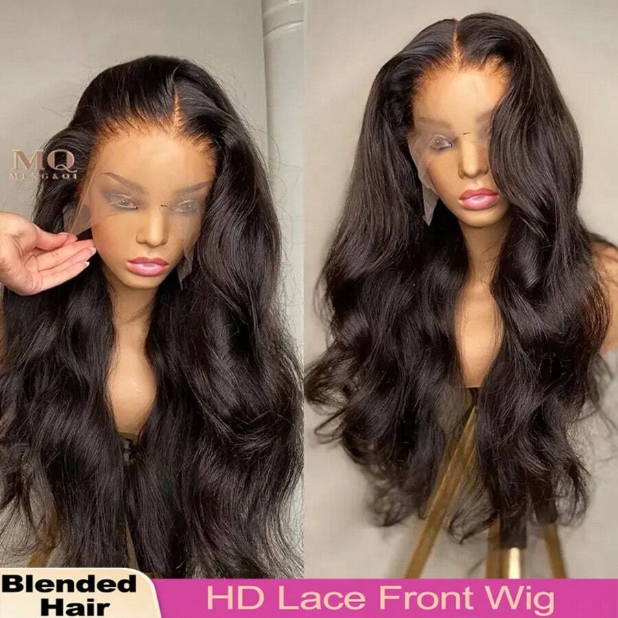 8-34 英寸巴西原生发棕色假发人发混合发 13x4、13x6、4x4、5x5 高清透明蕾丝前部波波头假发人发混合发预拔婴儿发 200% 密度波浪波波头无胶假发人发混合发预剪