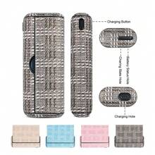 适用于 IQOS ILUMA/ILUMA I ONE 的装饰性防震保护套，可装 20 根加热棒，时尚配件，豹纹多色 PU 皮革材质，360 度全方位保护，减震防滑，男女皆宜，生日、情人节、圣诞节的绝佳礼物