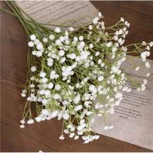 Artificial Branch Flowers Complement Mosquito Linda - màu xanh lá - Xem 1