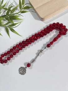 45 piezas/cuerda Rosario pulsera con cuentas de 10mm, cuentas de oración diaria de Oriente Medio en árabe - Multicolor - Ver 12