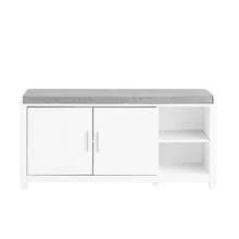 SoBuy Schuhbank mit Sitzfläche Schuhtruhe Dielenbank Sitzbank mit Stauraum Sitzkommode Schuhregal schmal Weiß BHT ca. 105x51x35cm FSR168-W Schuhschränke Schuhbank Schuhbank Für Den Eingangsbereich Schuhbank Mit Sitzfläche Schuhregal Schuhschrank Schuhschrank Mit Schublade Schuhschrank Mit Sitzbank Schuhschrank Schwarz Schuhtruhe Shoe Rack Shoes Cabinet Sitzbank Sitzbank Esszimmer Sitzbank Mit Stauraum Sitzbank Stauraum Sitztruhe Mit Stauraum Truhenbank Truhenbank Mit Stauraum Bank Mit Stauraum Garderobe Mit Sitzbank Kleiderablage Schlafzimmer Schmaler Schuhschrank Eingangsbereich Weiß MDF (E1) - Weiss - Übersicht 4