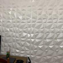 Kit Of 30 3D Wall Covering Panels 25x25 Cm - Diamond - View 4