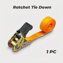 Heavy Duty Ratchet Tightening Strap, Binding Strap, Car Tightening Strap, Fixed Cargo Rope Tying Device