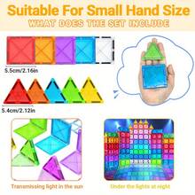 30/50/100pcs Magnetic Building Blocks Toys, Improve Hands-On Ability And Creativity, Educational Puzzle For Teens, Random Colors Suitable For Birthday, Christmas, Halloween Gifts - Multicolor - View 8