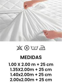 Cubrecolchón Impermeable con Confort Extra y Protección Total. Protege tu Colchón con Tecnología 3D y Microfibra Transpirable. Cubrecolchon con funda para almohada. - Gris Oscuro - Ver 5