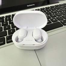 全新 A6S 无线蓝牙耳机带麦克风运动耳塞式耳机防噪音耳塞迷你耳机免提 - 彩色 - 查看 7