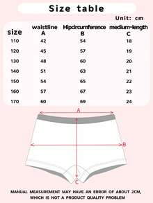 Coollikuli 8 Pairs Of Pure Cotton Briefs For Young And Colorful Girls (Little Young Girl) For All Four Seasons, Comfortable And Soft For Medium And Large Baby Girls, Cartoon Mermaids, Letters, Hearts, Strawberries, Bears, Ducks, Chicks - Multicolor - View 8