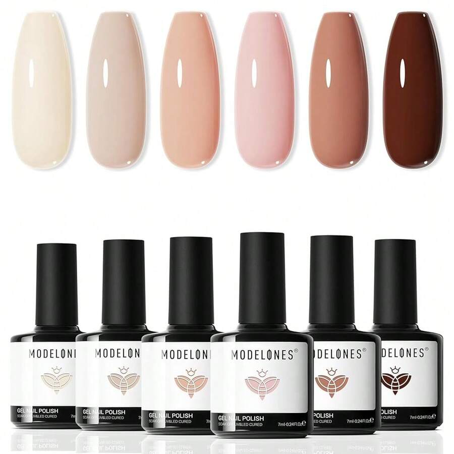 Cat Eye Gel Nail Polish Set, 6 Colors 9D Glassy Cat Eye Glitter Gel Polish Black Red Purple Blue Silver Brown Nail Polish All Seasons With Magnet Soak Off Led DIY Salon Gift-842643 - A-1Tự nhiên tỏa sáng - Xem 1