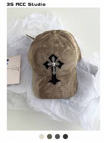 Mũ lưỡi trai Snapback họa tiết đầu lâu và chữ thập nhuộm tie-dye, mũ bóng chày vành dài kiểu hip hop rằn ri bạc màu, mũ lưỡi trai Snapback in họa tiết da báo đường phố cổ điển chữ Mỹ, mũ cá tính đa năng cho mùa hè, che nắng bảo vệ khuôn mặt. - nhiều màu - Xem 18