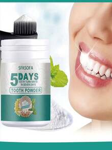 牙齿美白挑战！5天牙粉，7天亮白开始 - 彩色 - 查看 5