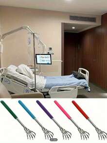 1 Piece Of Telescopic Back Itch Remover - Portable Telescopic Telescope Back Itch Remover - Metal Telescopic Back Itch Remover Eliminates Back Itching