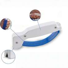 1pc Tungsten Steel Knife Sharpener, Pocket Knife For Manual Knife Sharpening Tools, Serrations Blade, Axe, And Military Knife - Recovery And Repair Of Kitchen Knives, Knife Sharpening Kit