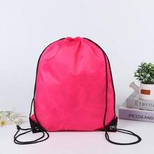 1件/5件/10件/15件万圣节圣诞节抽绳包、马拉松抽绳背包、活动包、抽绳袋、储物袋、运动篮球包、水壶套套装 - 彩色 - 查看 16