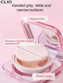 Clio K-Beauty KILL COVER MESH GLOW ESSENTIAL CUSHION FOUNDATION SET,15g*2 [Refill Included] , SPF50+ PA++++, Flawless Glass Skin, Glowy Skin Makeup, Moisturizing & Hydrating, No Powder Feeling, Lightweight, Buildable Coverage, ,Korean Makeup - 21N LINEN - View 7