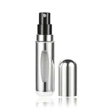 1 pieza/3 piezas/4 piezas Botella atomizadora de perfume recargable de 5ml para viajes, botella de perfume portátil de llenado por la parte inferior