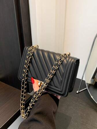 Women's Casual Crossbody Bag, Minimalist & Fashionable For Daily Use