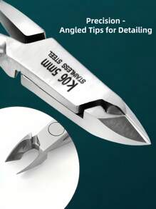 Profesjonalne cążki do skórek ze stali nierdzewnej, trymer do skórek, obcinacz do paznokci, superostre nożyczki do usuwania martwego naskórka z ergonomicznym uchwytem, oszczędzający pracę przyrząd do usuwania skórek z paznokci u stóp i stóp, narzędzia do pielęgnacji skórek, narzędzia do manicure i pedicure dla kobiet i mężczyzn, do użytku w salonie, prezenty dla rodziny, przyjaciół, ukochanych, na powrót do szkoły, Halloween, Boże Narodzenie