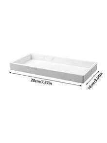 2pcs Vanity Tray Set, Decorative Silicone Storage Tray In Black Color, Small Tray For Bathroom Sink, Bathtub, Kitchen Sink And Toilet, Christmas Home Decor, Decor, Christmas, Table Decor, Wooden Tray, Old Money Style, Flower Vase, Plates, Wooden Tray, Plate, Coffee Table, Decorative Tray, Table Decor, Ornaments Home, Black Ornaments, Sofa Arm Tray, Boho Vibes,For Holiday Beach, Bathroom Collection, Bedroom Collection, Large Capacity - màu đen - Xem 26