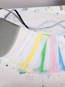 家用手持防烫熨衣板，衣服熨衣板挂烫机，海绵隔热手套，耐热熨烫垫，保护双手免于烫伤，操作简便，涤纶网垫，蒸汽熨斗防护布，适用于衣物和表面，易于清洁 - 彩色 - 查看 7