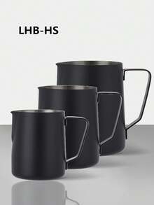 1 件不锈钢奶泡壶，厚款拿铁艺术牛奶蒸汽壶，咖啡店用品，带刻度的锥形喷嘴牛奶壶，专业奶泡杯，现代简约奶泡壶，耐用不锈钢牛奶壶，250ml/350ml/600ml/900ml，适合作为乔迁礼物，适用于咖啡馆、餐厅、花园、休闲酒吧、甜品店、家庭、办公室、拿铁艺术壶，打造完美的拿铁艺术和享受 - 彩色 - 查看 1