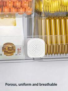 6pcs Activated Carbon Refrigerator Deodorizer Boxes - Non-Electric Deodorizer, Disinfection And Freshness Preservation, Plastic Material, Suitable For Household Mold And Deodorization, Non-Electric Activated Carbon Air Freshener Bags - Odor Eliminator For Refrigerators, Homes And Cars, Compact And Portable, No Power Required, Refrigerator Freshener, Fashionable Design, Durable Structure, Activated Carbon Refrigerator Deodorizer Boxes - No Battery Required(Random Color Styles)