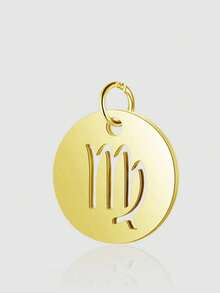 Constellation Zodiac Charms For Jewelry Making Supplies Gold Color Pendant Diy Necklace Bracelet Earrings Accessories - Gold - View 19