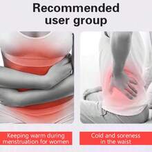 Self-Heating High Quality With Pockets Warm Waistband Elasticity Waist Support Belt Lower Back Lumbar Back Brace - Multicolor - View 4