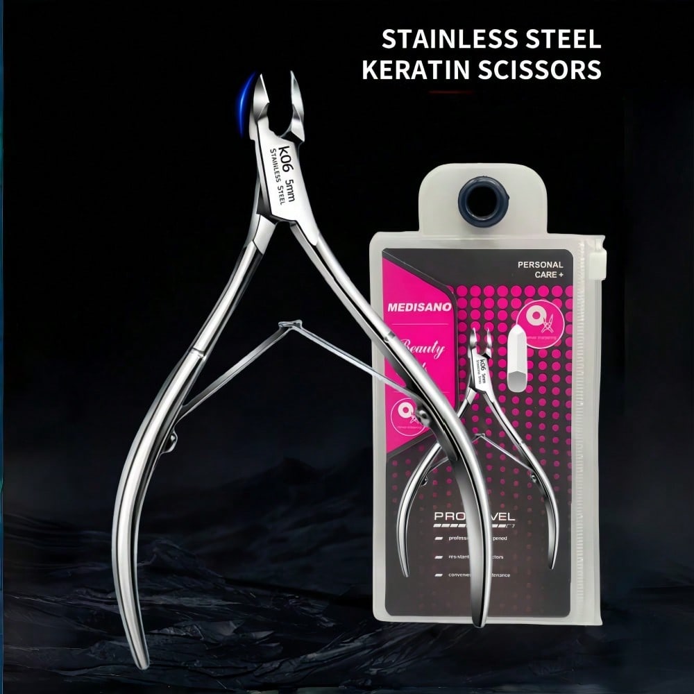 Professional Stainless Steel Cuticle Nippers, Cuticle Trimmer,Nail Clippers,Super Sharp Dead Skin Scissors With Ergonomic Handle, Labor-Saving Cuticula Remover For Nails And Toenails, Cuticle Care Tools,Manicure And Pedicure Tools For Women And Men, Home Salon Use,Gifts For Family, Friends, Lovers, Back To School,