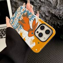 Glitter Hearts Film IPhone 16 Plus Phone Case Full Body Shockproof Cover For IPhone 11 Pro 12 13 14 15 Max Cute Romantic Pattern - 白色 - 查看 2