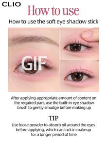 Clio Korean Makeup Smooth Gradient Eyeshadow Stick, Pearlescent Mono Eyeshadow Pencil, Eyeshadow & Lower Eyeliner & Eye Bag Dual-Use Pencil, Highlighter & Pearlescent & Brightening Pencil, Eyeshadow Stick, Multi-Dimensional Cream Eyeshadow Stick, Eyeliner Pencil, Gradient Eyeshadow Stick & Eyeliner Pencil, Brightening Eyeshadow, Smooth & Natural Gradient, Fine Texture, Long-Lasting Radiance, Smooth Application, Daily Makeup, Korean Makeup - #S103 HAZE BERRY - View 9