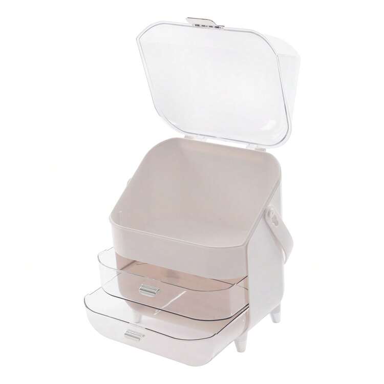 YUNRUX Makeup Organizers & Display Cases - White - View 8
