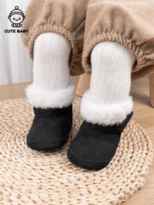 Infant Thick Warm Plush Snow Boots For Winter