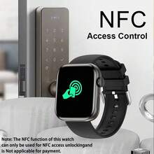 2025 新款时尚女士智能手表，1.83 英寸（4.6 厘米）显示屏，具有无线通话、消息推送、NFC 访问、天气、远程摄影、自定义表盘、音乐控制男士智能手表、多种锻炼模式、心率/血压/睡眠健康监测，兼容 Android 和 iOS，情人节礼物。 - 金網鋼 - 查看 5