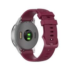 1 Stück 18mm 20mm 22mm Uhrenarmband für Garmin Venu 3/3s/2/2s Silikon Uhrenarmbänder für Garmin Vivoactive 3/4/4s/5/6 Forerunner 245