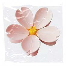 Sakura Sealing Clip, Refrigerator Magnet, Sealing Clip, Petal Magnetic Sealing Clip, Creative Food Sealing Clip, Snack Sealing Clip - 粉色 - 查看 11