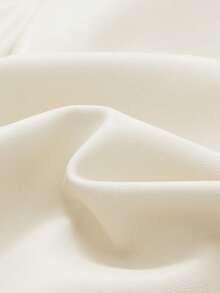 优雅修身高腰喇叭皮裤，修身保暖，适合秋冬日常穿着 - 杏色 - 查看 10