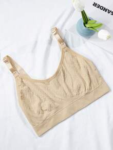 3PCS Lightweight Model Without Steel Rings, Detachable Fasteners, Convenient For Breastfeeding, Simple And Comfortable Maternity Nursing Bra Suitable For Home Use And For Outings With Children This Bra Is Made Of Soft And Comfortable Material, Which Not Only Makes The Mother Feel Comfortable But Also Makes The Baby Feel At Ease This Bra Is Breathable And Lightweight, Making It The Perfect Choice For Summer Purchases - Nhiều màu - Xem 8