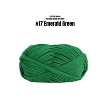 Premium Polyester T-Shirt Fabric Crochet & Knitting Yarn - 1Pc, 100G Each, 30m Length - Ideal For DIY Projects, T-Shirts, Slippers & Baskets, Fabric Strip Handmade Weaving Diy Bag, Shoe, Carpet, Organizing Basket Thread