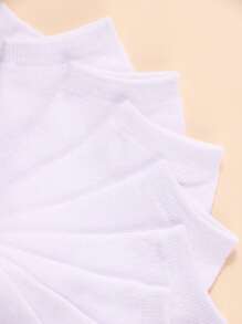 30 双纯色婴儿童踝袜，黑色/灰色/白色短款低帮袜，男女通用返校运动跑步训练袜，柔软舒适的踝袜 - 适合日常穿着、节日生日礼物、万圣节圣诞节礼物 - 彩色 - 查看 11